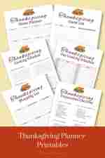 Thanksgiving Planner Printables