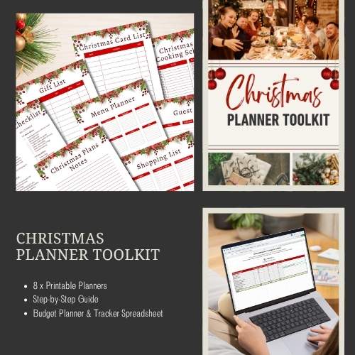 Christmas Planner Toolkit Collage Christmas Planner Toolkit Collage