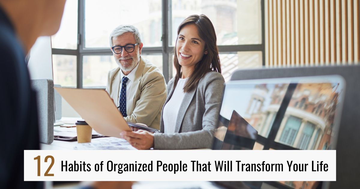 A woman in a meeting exhibiting habits of organized people. A woman in a meeting exhibiting habits of organized people.