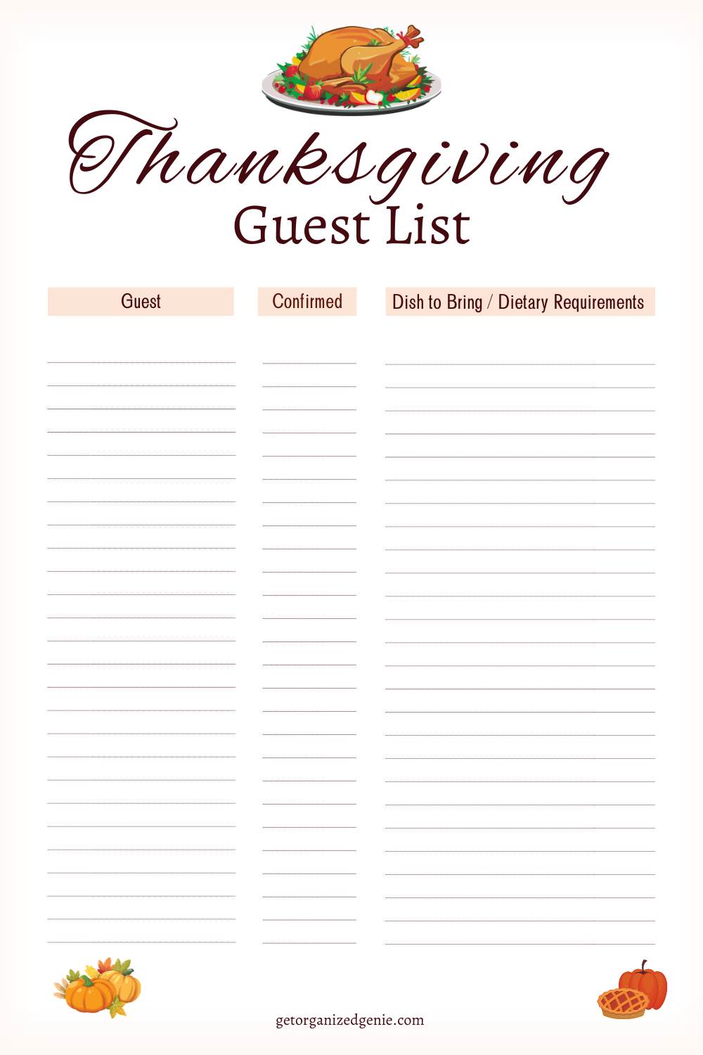 Small family thanksgiving ideas